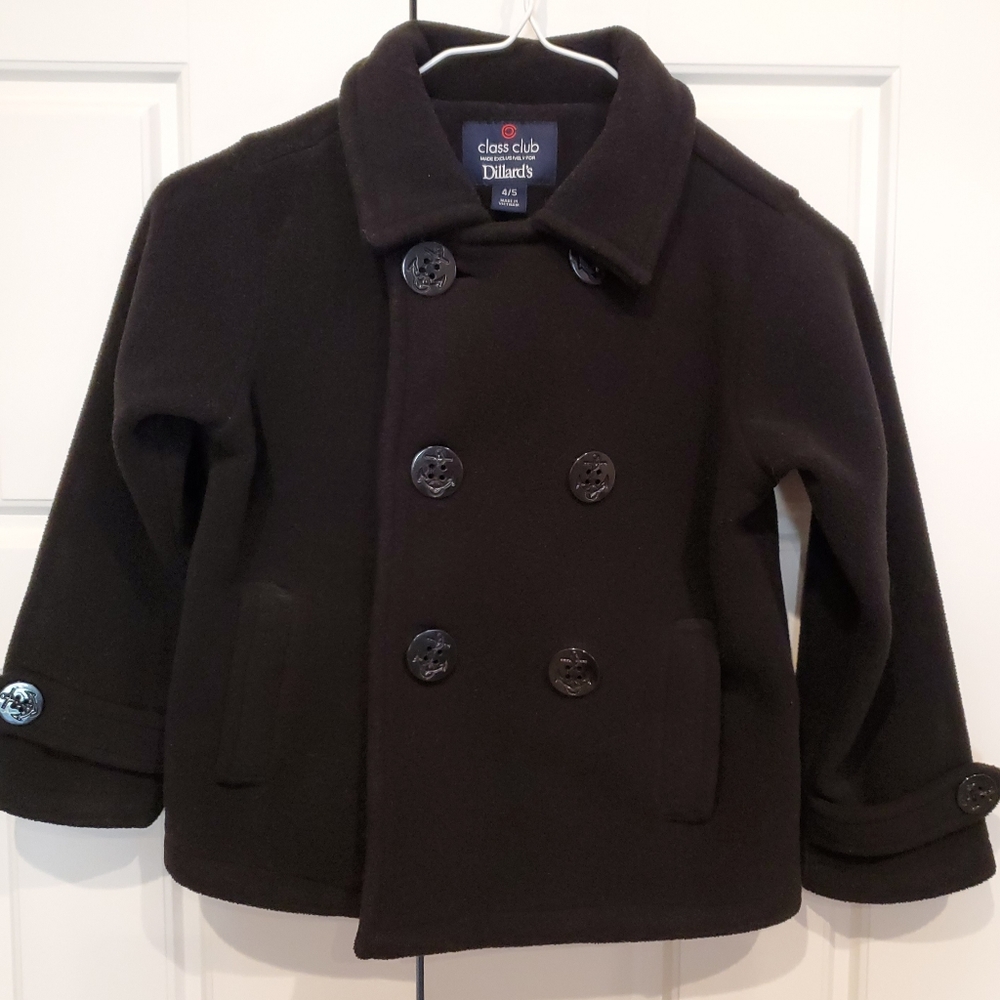 Class Club by Dillard's Black Coat
